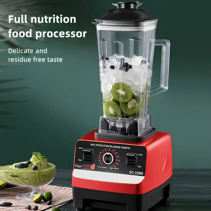 Compact, 110V-130V High-Speed RV Blender- Smoothie Maker, Ice Crusher, Grinder, Space-Saving  Design for Small Kitchens & RVs,
