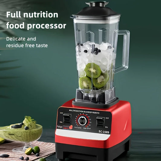 Compact, 110V-130V High-Speed RV Blender- Smoothie Maker, Ice Crusher, Grinder, Space-Saving  Design for Small Kitchens & RVs,