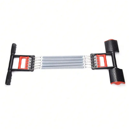 Portable Shoulder, Arm, and Chest Expander, 5 Spring Pull-Up Home Fitness Equipment ,Strength Trainer