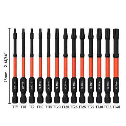 Impact Bit Set-3/6 Inch & Impact Hex Head Allen Wrench, Drill Bit Set-2/4 Inch with CNC Machined Tips, Choice of 3 sets