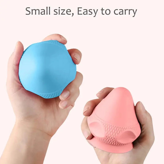 1pc Muscle Pain Relief Therapy Massage Ball with Suction Cup for Yoga and Fitness - Deep Tissue Self Massager for Back, Neck, Foot