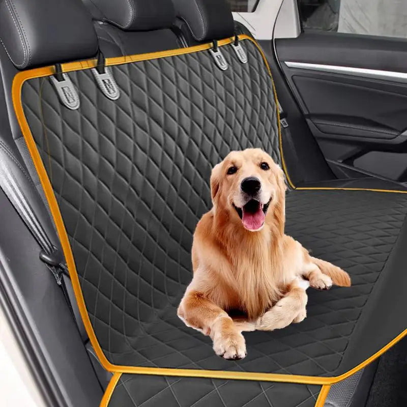 Comfortabler Dog Car Hammock, Seat Protector, Waterproof, Nonslip