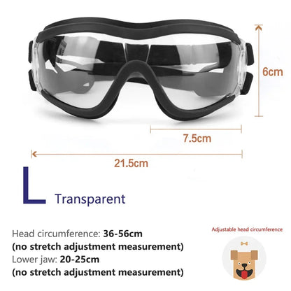 Small Dogs' Glasses/Goggles, Medium Dogs' Glasses, Large Dogs Motorcycle Glasses