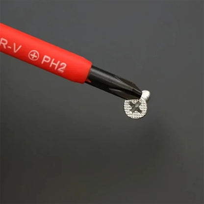8 in 1 Insulated Screwdriver Set, Magnetic, Driver Double Head Bit, Slotted Phillips, Electrical Tools