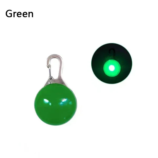 Led Dog Collar Pendant, Rechargeable, Pet USB Luminous Collar Pendant, Pet Flash Light, Collar Accessory