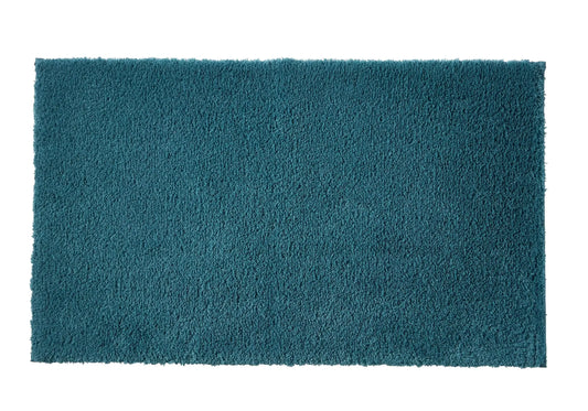 Ultra Soft Polyester Bath Rug, 20"x34", Nimbus Blue