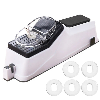 Automatic Knife Sharpener-Adjustable, Rechargable, Fast Sharpening Tool-Knife and Scissor Sharpening-Choice of 2 Sizes