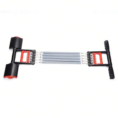 Portable Shoulder, Arm, and Chest Expander, 5 Spring Pull-Up Home Fitness Equipment ,Strength Trainer