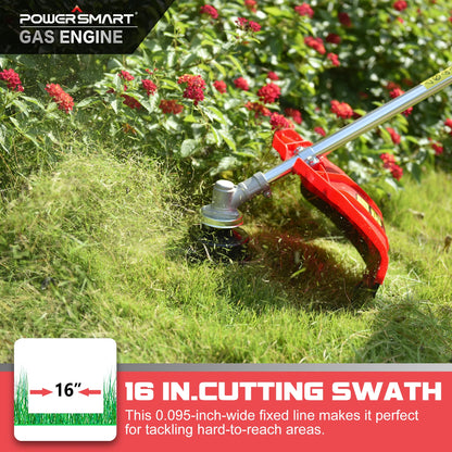 25.4cc 16" Gas, String Trimmer & Edger