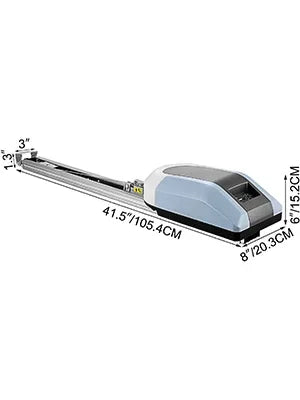 VEVOR 220V electric door opener with 800N/1000N with automatic lift system, 12㎡/15㎡ wide range, dual remote control, and silent motor