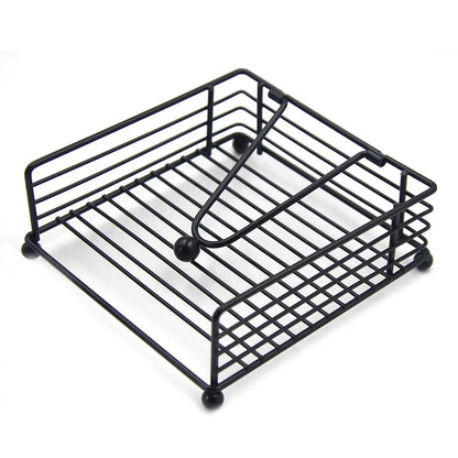 Napkin Holder For Kitchen, Outdoors or RV - Black