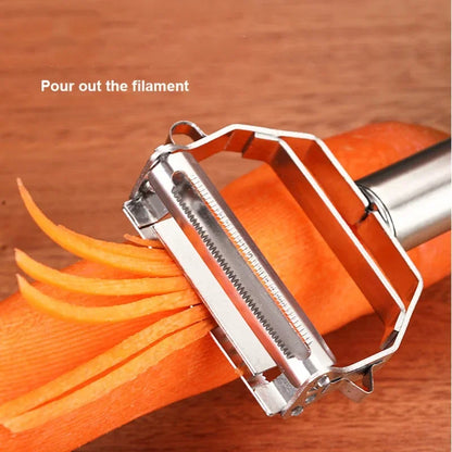 Stainless Steel Peeler- Fruit, Vegetable, Multifunction Grater, Slicer