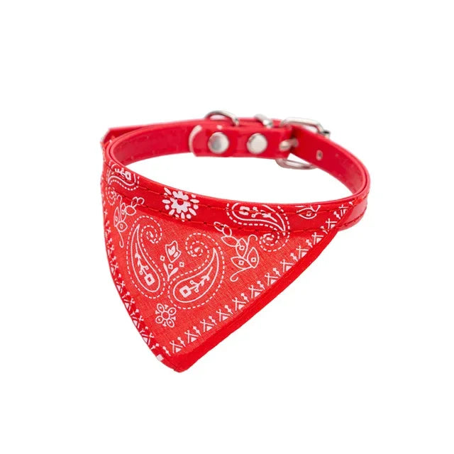 Puppy/Dog Neck Scarf , Bandana Collar  Adjustable, S. M, L, Selection of 5 Colors