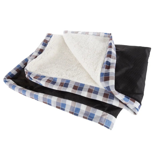 Dog Bed Replacement Cove, Medium Duvet Non-Slip Bottom, Washable, Removable Sherpa Blanket, Cozy, Machine Washable, Durable