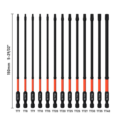 Impact Bit Set-3/6 Inch & Impact Hex Head Allen Wrench, Drill Bit Set-2/4 Inch with CNC Machined Tips, Choice of 3 sets