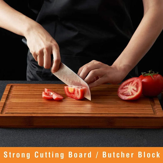 Bamboo Cutting Board 1 Inch Thick