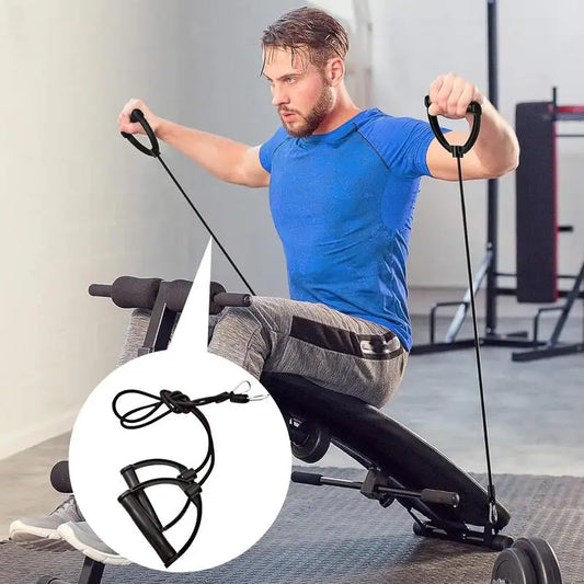 Resistance Bands For Stepper, Fitness Pull Ropes With Handles, Fitness