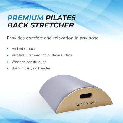 AeroPilates Precision Arc Barrel | Decompress and Lengthen Spine | Two Free Online Workout Videos Included