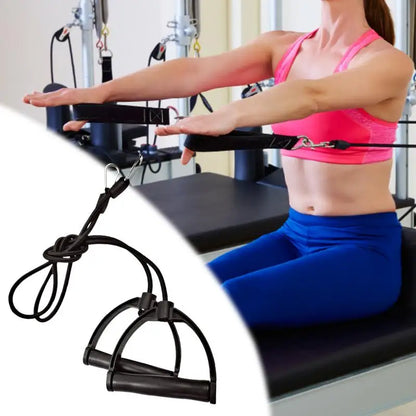 Resistance Bands For Stepper, Fitness Pull Ropes With Handles, Fitness